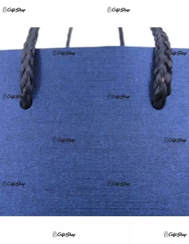 Cutie albastra pentru cana tip plasuta